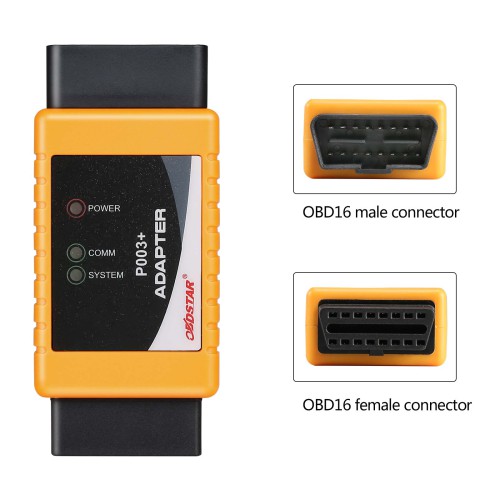 [US/EU No Tax] OBDSTAR P003+ Adapter Full Package with TOYOTA 8A Cable + Ford All Key Lost Cable Work with X300 DP Plus/ X300 PRO4/ MS80