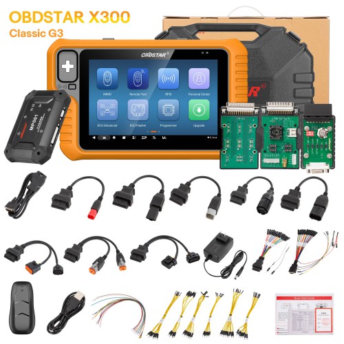 [US/ EU Ship] OBDSTAR X300 Classic G3/ Key Master G3 with Airbag Reset License Support Key Programming/ Airbag & Battery & SAS Reset