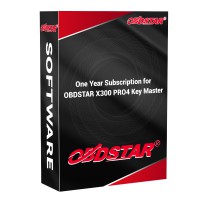 One Year Subscription for OBDSTAR Expired X300 PRO4